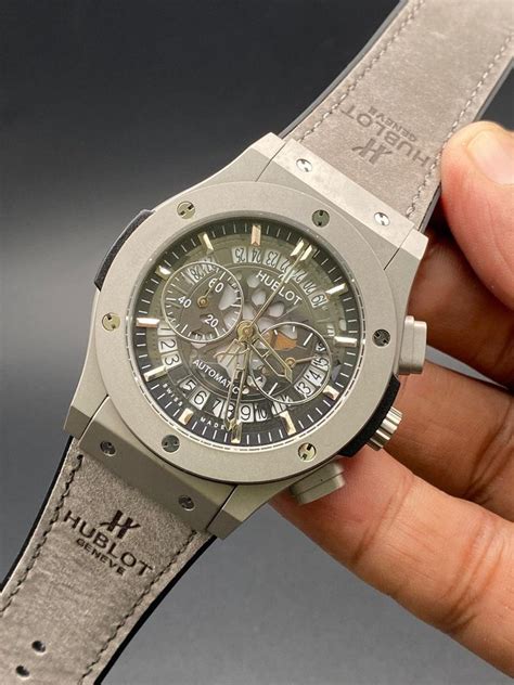 hublot grey|hublot watch grey.